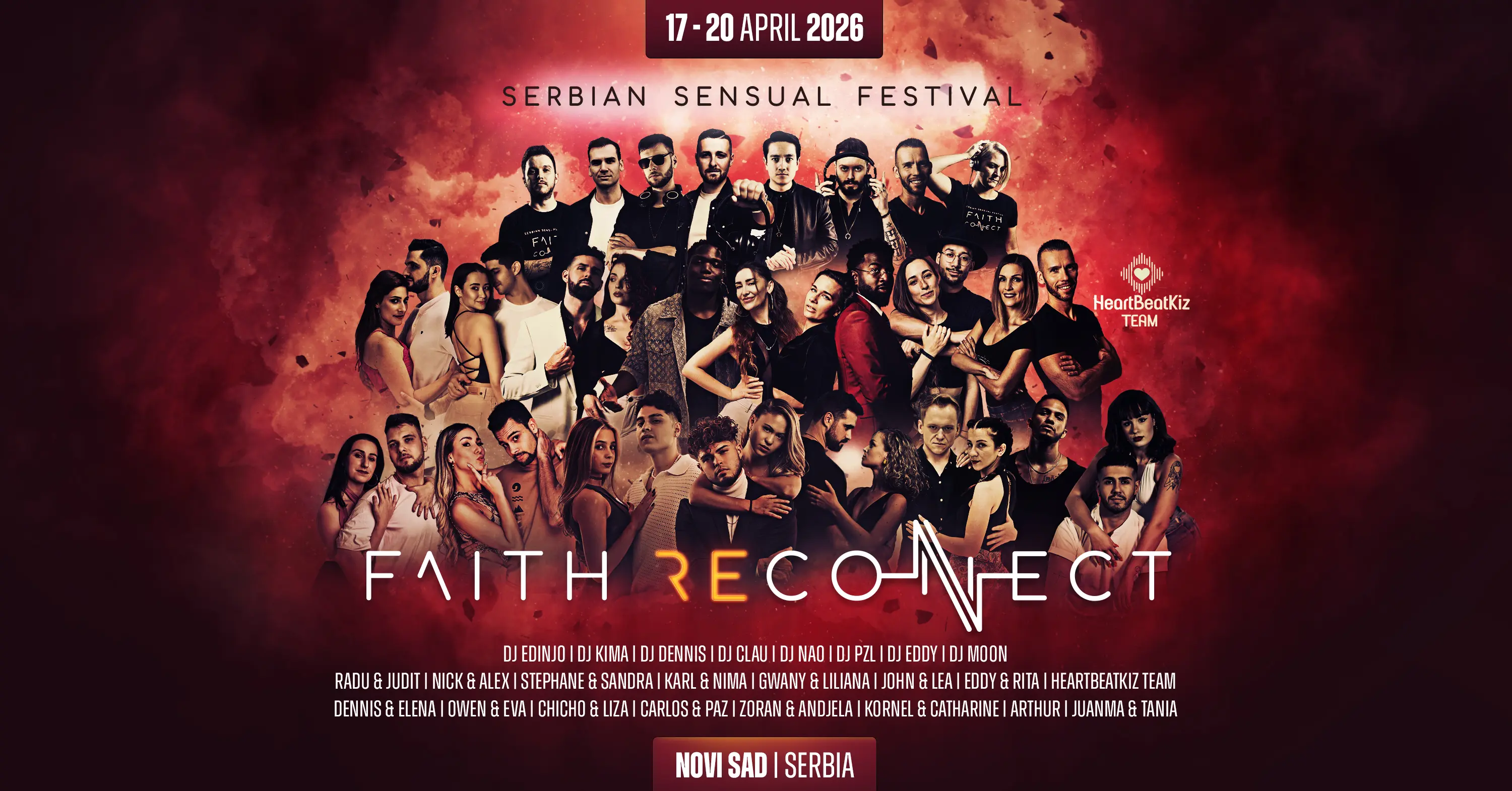 FAITH RECONNECT SERBAIN SENSUAL FESTIVAL